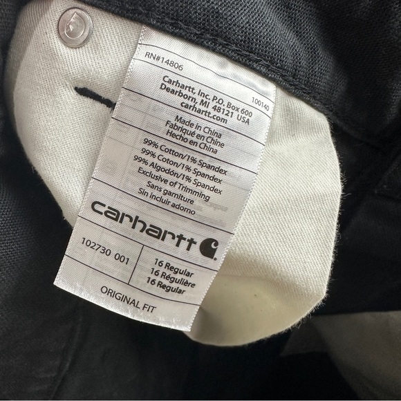 Carhartt Double Knee Pants Vintage Womens Size 16 - Picture 7 of 11